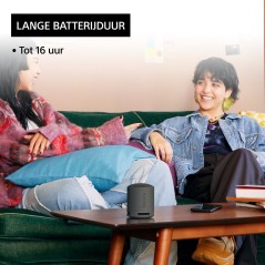 Sony SRS-XB100 Bluetooth Speaker Black - Powerful Sound & Compact Design for Ultimate Portability
